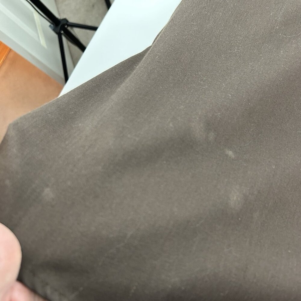 Vintage Big Ben Wrangler Shirt Mens XL Brown Work  Short Sleeve 90s - Picture 6 of 9